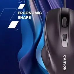 Мишка Canyon M-6 USB Black (CNE-CMS6) - мініатюра 5