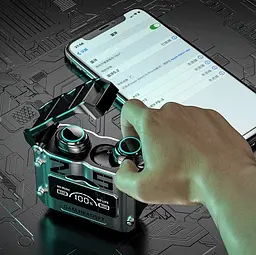 Бездротові навушники Bluetooth M25 TWS - мініатюра 4