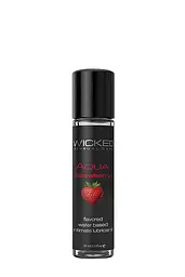 Їстівний лубрикант Wicked Aqua Strawberry Flavored 30 ml