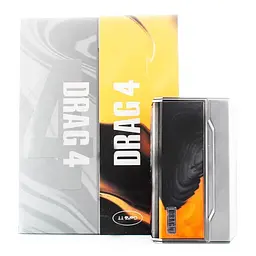 Батарейный мод Voopoo Drag 4 177W Box Mod Gun Metal Tropical Orange (12403) - мініатюра 2