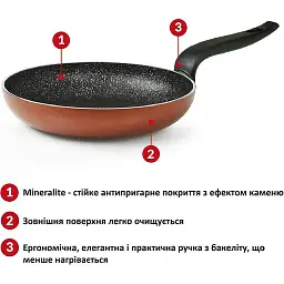Сковорода Flonal Pepita Granit 16 см (PGFPS1650) - мініатюра 9