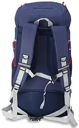 Туристичний похідний рюкзак з дощовиком Semiline Expedition 45L А3009-2 Синій - мініатюра 4