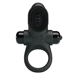 Ерекційне кільце - Pretty Love Vibrant Penis Ring II Black - мініатюра 2