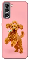 TPU чохол Demsky Happy poodle для Samsung Galaxy S21 FE