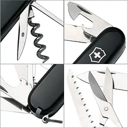 Ніж Victorinox Huntsman 91мм,15функ,чорн - мініатюра 6