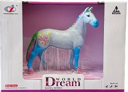 Фігурка коня блакитна, колекційна, Dino Toys