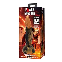 Фалоімітатор Power Monsters Tyrannosaurus, 20.5 см (мульті) - мініатюра 7