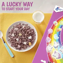 Сухий сніданок General Mills Lucky Charms Unicorn Cotton Candy Family Size 527г - мініатюра 5