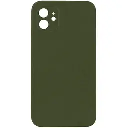 Чохол Silk Square Full Camera Protective (AA) NO LOGO для Apple iPhone 11 (6.1") Зелений / Cyprus Green