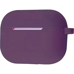 Чохол Silicone Case + Carbine для Apple AirPods Pro 2 Elderberry [93786] - мініатюра 2
