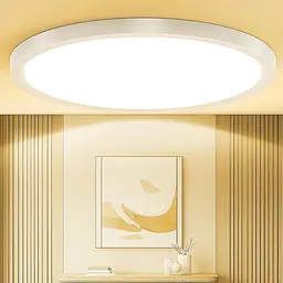 Стельовий LED світильник 18W 3000K IP44 Ø22 см WarmLight