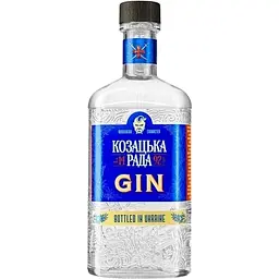 Уцінка. Джин Козацька Рада 37.5 % 0.7 л