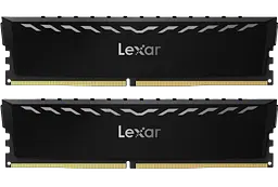 Оперативна пам'ять Lexar 16GB (2x8GB) DDR4 3600MHz Thor Black (LD4U08G36C18LG-RGD)