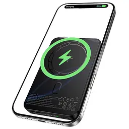 Портативний ЗП Power Bank Borofone BJ82 Dawn 20W з БЗП 5000 mAh Black - мініатюра 2