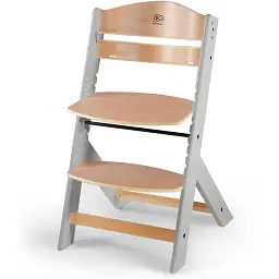 Стільчик для годування Kinderkraft Enock Gray Wood (KKKENOCGRY0000) - мініатюра 5