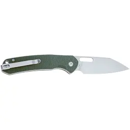 Ніж CJRB Pyrite Wharncliffe Micarta Green - мініатюра 2