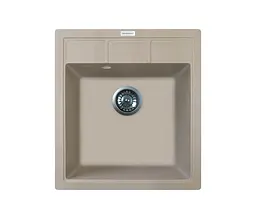 Кухонна мийка Adamant BRICK сахара 460x515x200 мм, без крила 46 см