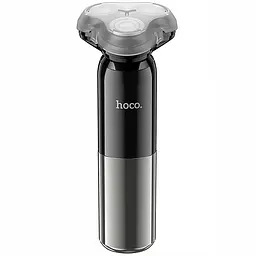 Портативна електробритва Hoco HP35 Induction three-blade Black - мініатюра 3