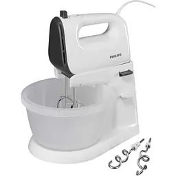 Міксер стціонарний Philips Viva Collection 450 Вт біло-сірий (HR3745/00) - мініатюра 3