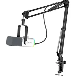 Мікрофон динамічний Fifine AM8TW USB/XLR White (AM8TW) - мініатюра 3