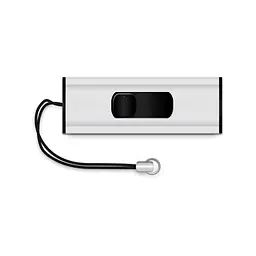 USB флеш накопичувач Mediarange 128GB Black/Silver USB 3.0 (MR918) - мініатюра 2