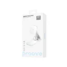 Бездротовий зарядний пристрій Proove Energy Fold 3in1 15W White (WSEF15010002) - мініатюра 5