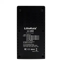 Зарядний пристрій LiitoKala Lii 202 Black (az010) - мініатюра 2