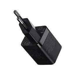 Мережевий зарядний пристрій Baseus GAN3 Fast Charger 1C 30W EU CCGN010101 Black - мініатюра 3