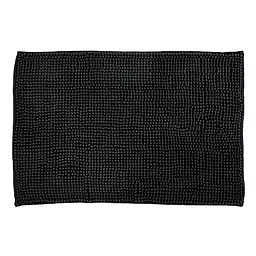 Килимок для ванної Bisk Basic 6 Chenille, чорний (08126)