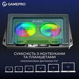Підставка для ноутбука GamePro (CP910) - мініатюра 9