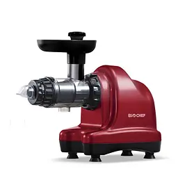 Соковитискач BioChef Axis Cold Press Juicer червоний