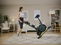 Велотренажер Hop-Sport HS-2080 Spark чорно-золотистий (2020) - мініатюра 18