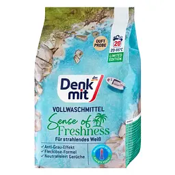 Пральний порошок для білої білизни DenkMit Sense of Freshness, 1,35 кг, 20 прань