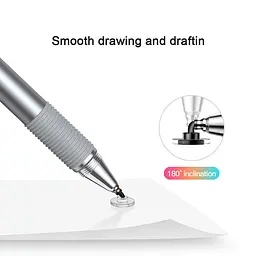 Стилус універсальний для планшетів BASEUS Golden Cudgel Capacitive Stylus Pen (ACPCL-0G) темно-сірий - мініатюра 7