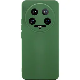 Чохол Silicone Cover Ummi Lakshmi Full Camera (AA) для Xiaomi 14 Ultra Зелений / Dark green