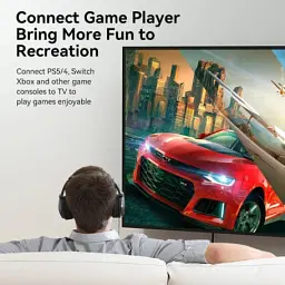 Кабель мультимедійний HDMI M to HDMI M 3.0m V2.0 4K60Hz PVC black Vention (ALIBI) - мініатюра 5