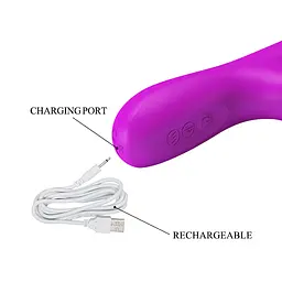 Вібратор - Pretty Love Reese Vibrator Purple - мініатюра 8