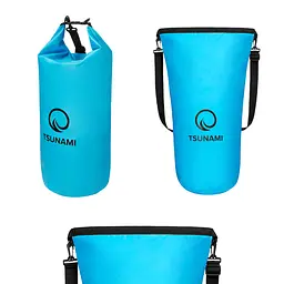 Гермомішок TSUNAMI Dry Pack 30 л водозахисний TS003 (P-5907739313270) - мініатюра 5