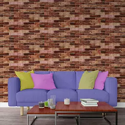 Самоклеюча 3D панель Sticker Wall 19600х700х3мм Коричнева Катеринославська Цегла SW-00001469 - мініатюра 6