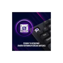 Клавіатура Lorgar Azar 514 RGB USB UA Black (LRG-GK514B-UA) - мініатюра 6