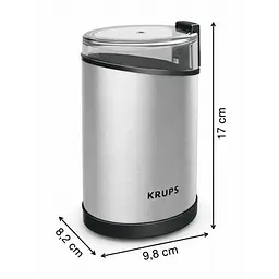 Кавомолка електрична Krups GX204D10 - мініатюра 10