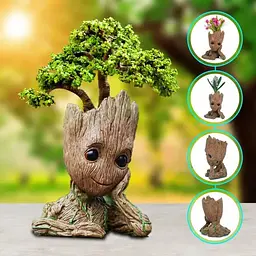 Набір горщиків для квітів або канцелярії Грут Groot G1 + G2 + G3 + G4 - мініатюра 6