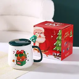 Кухоль заварювальний новорічна Merry Christmas 4 14848 400 мл