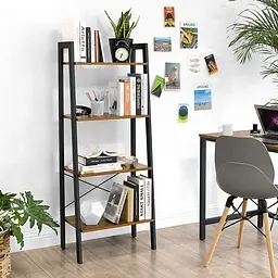 Стелаж Leobert Lines на 4 полиці в стилі Loft - мініатюра 4