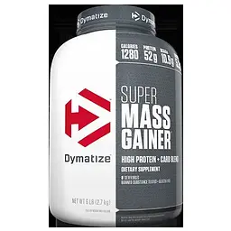 Гейнер Super Mass Gainer, 2.7 кг Ваніль Dymatize Nutrition fit0025679