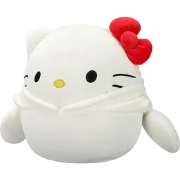 М'яка іграшка Squishmallows Hello Kitty Хелоу Кітті в образі Сіннаморолл 20 см (SQSN00389) - мініатюра 6