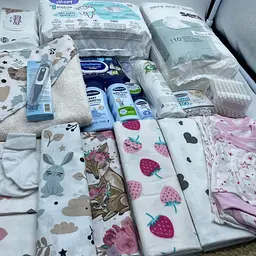 Набір для новонароджених у пологовий "Ніжний дотик" у рожевих кольорах ЕкоМама + сумка у подарунок - мініатюра 6