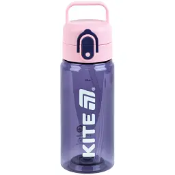 Пляшка для води Kite 600 мл фіолетово-рожева (K26-1314-2)