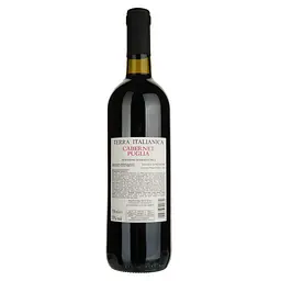 Вино Terra Italianica Cabernet IGT Puglia червоне сухе 13% 0.75 л - мініатюра 2