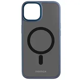 Чохол iPhone 14 Pro Max Momax Hybrid Case with MagSafe, Blue (CPAP22XLB)